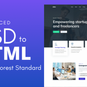 Advanced PSD / Figma to HTML(Themeforest Standard)